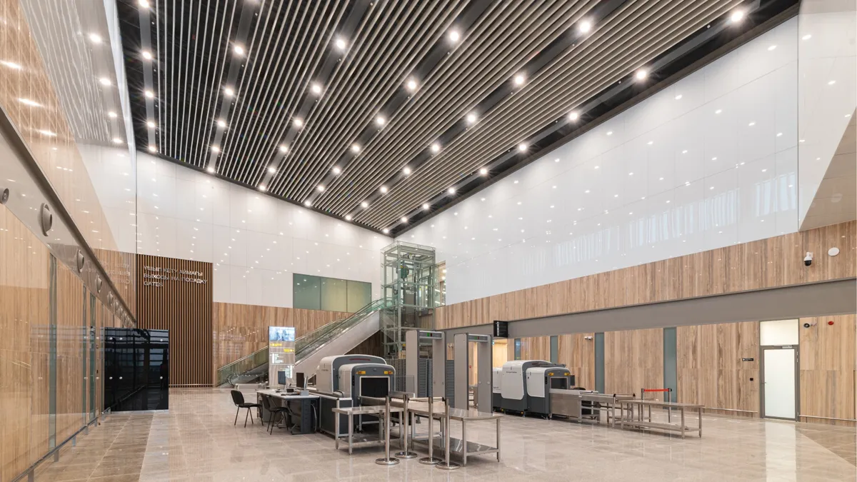 Новый терминал аэропорта Кызылорды