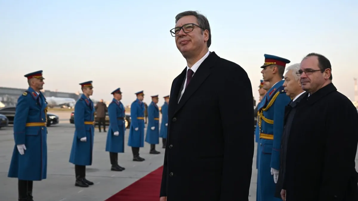 Президент Сербии Александр Вучич