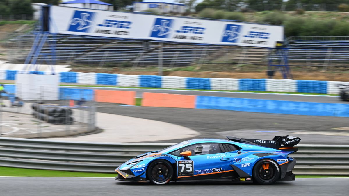 Шота Абхазава, гонки Lamborghini в Испании