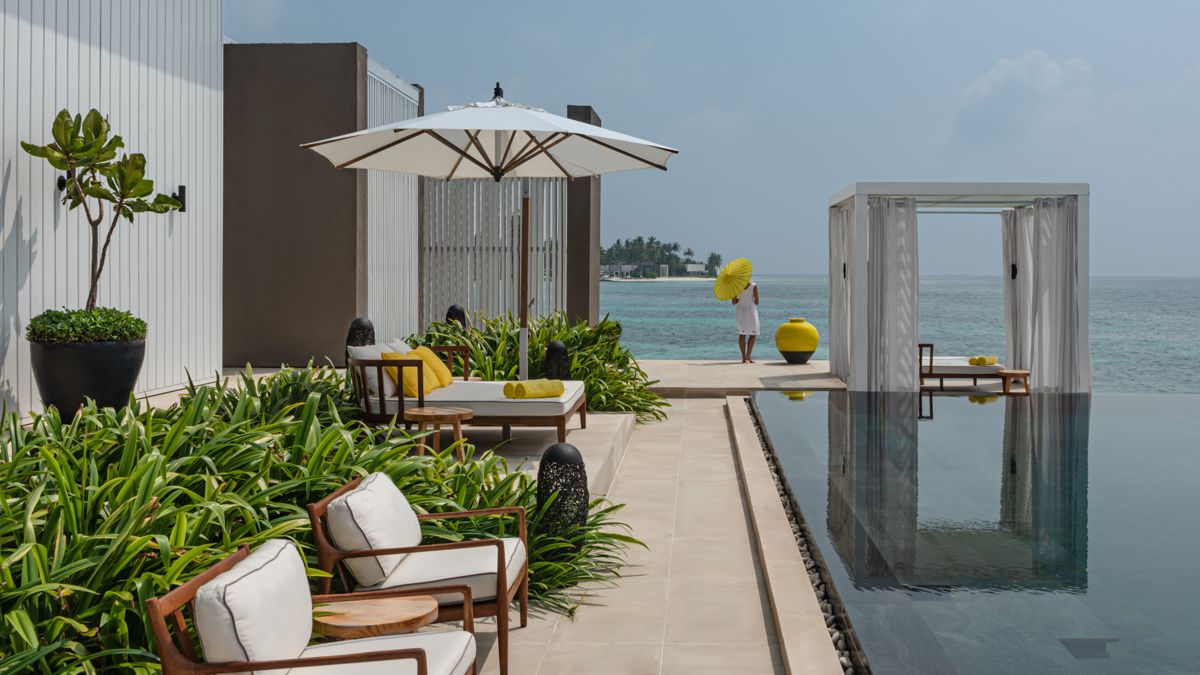 Infinity Pool на острове спа Infinity Pool на острове спа