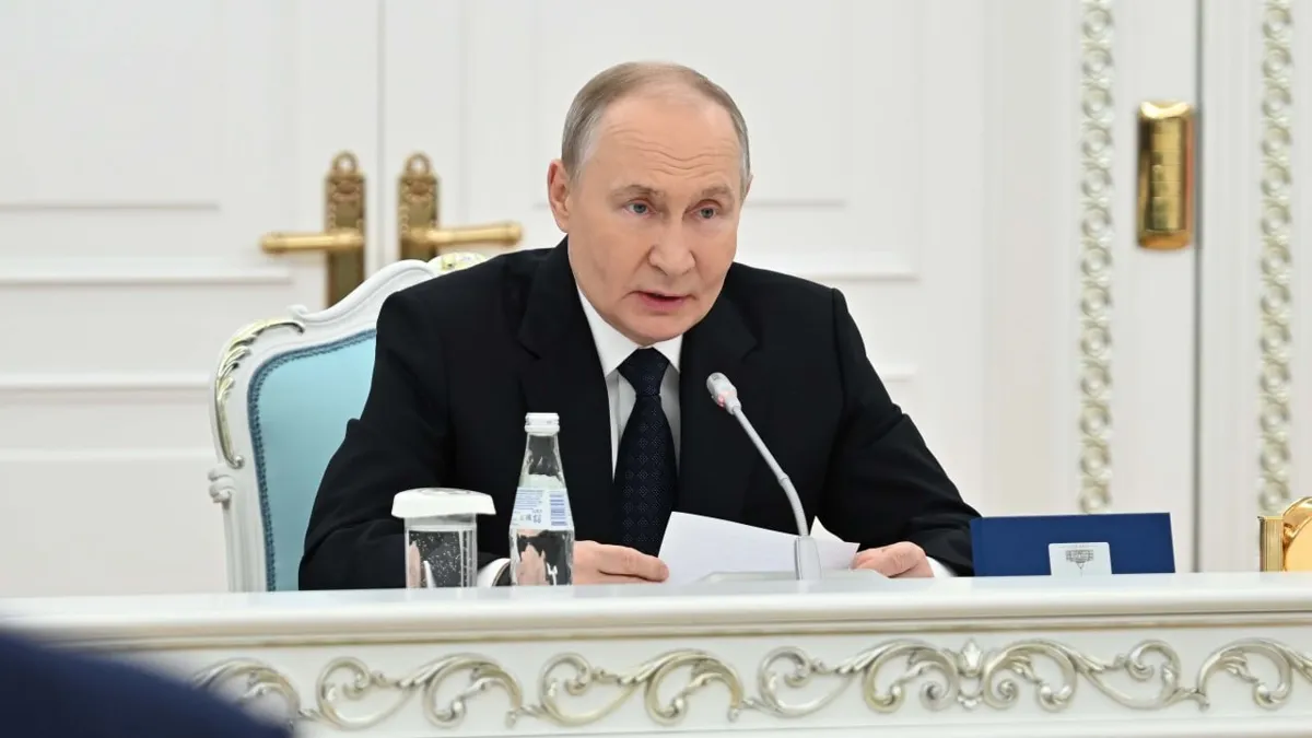Владимир Путин Владимир Путин в Акорде, ноябрь 2024