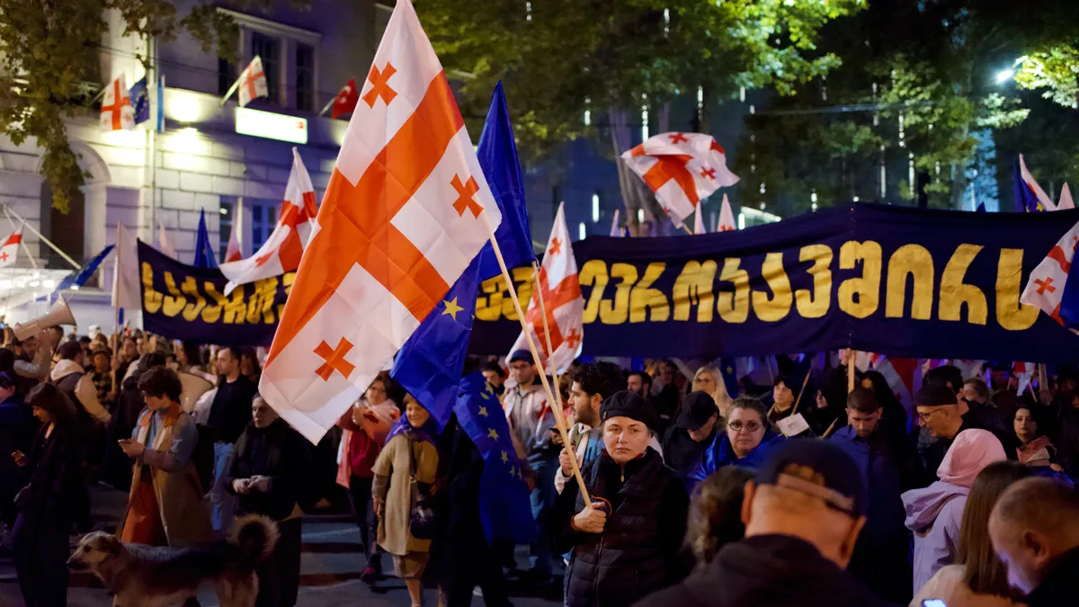 Протесты в Грузии, осень 2024 года Протесты в Грузии, осень 2024 года