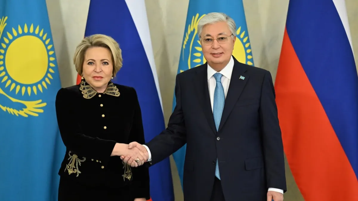 Валентина Матвиенко и Касым-Жомарт Токаев Валентина Матвиенко и Касым-Жомарт Токаев