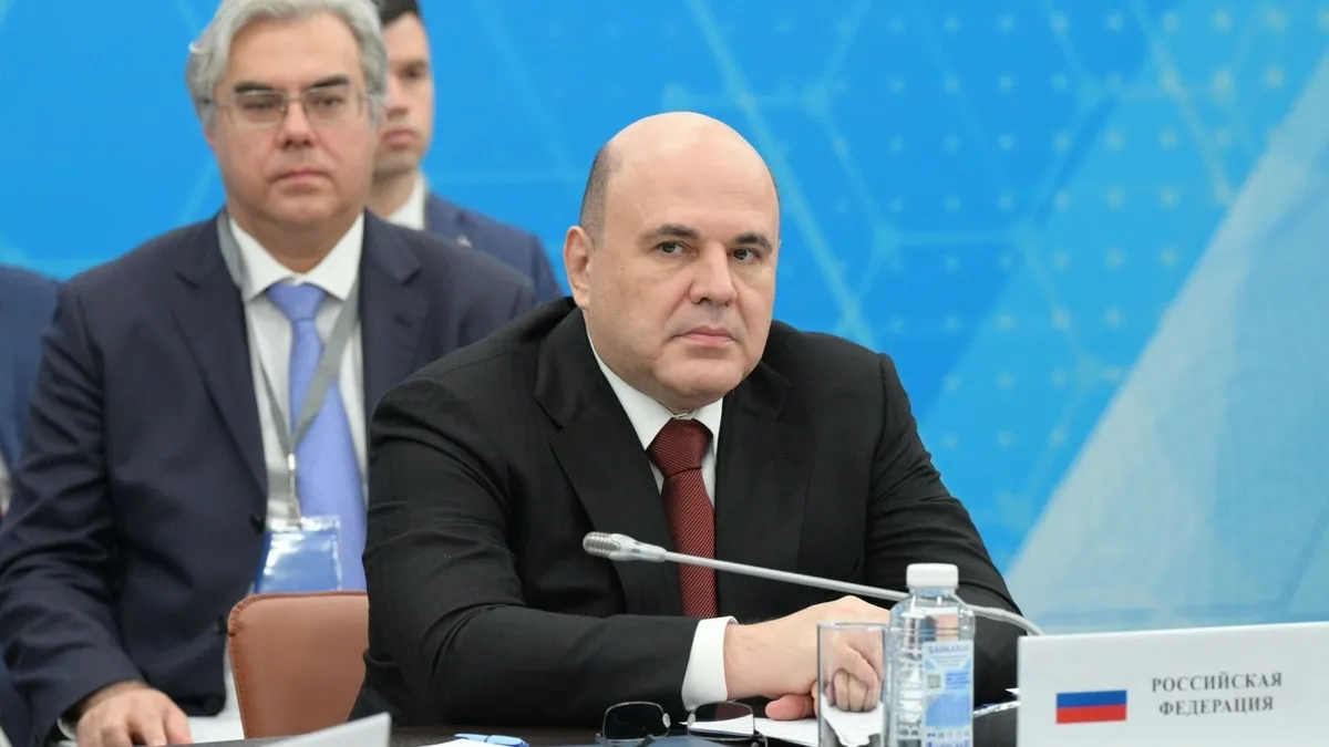 Михаил Мишустин Михаил Мишустин на заседании Совета глав правительств Содружества Независимых Государств 12 декабря 2024