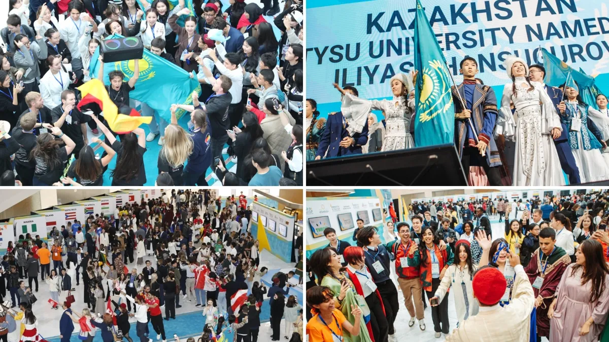 Команды Enactus на Мировом кубке в Астане в октябре 2024 года Команды Enactus на Мировом кубке в Астане в октябре 2024 года