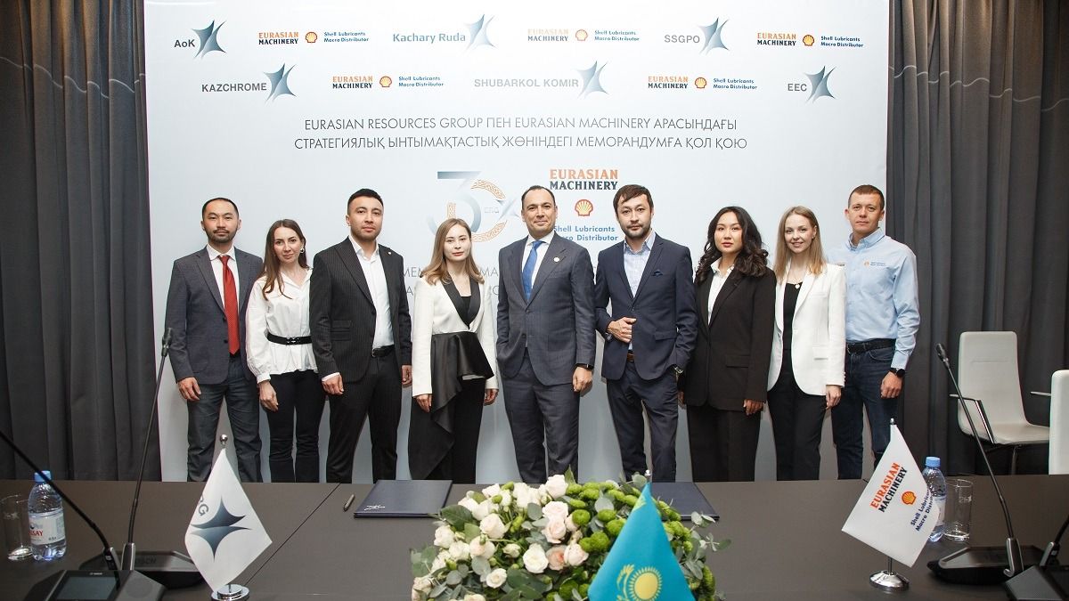 Участники подписания меморандума ERG и Shell