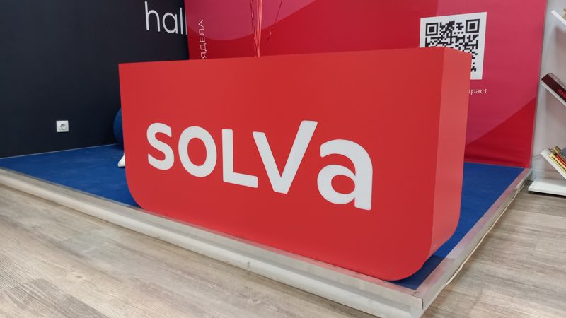 Логотип Solva
