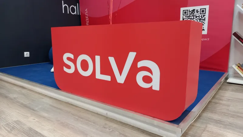 Логотип Solva