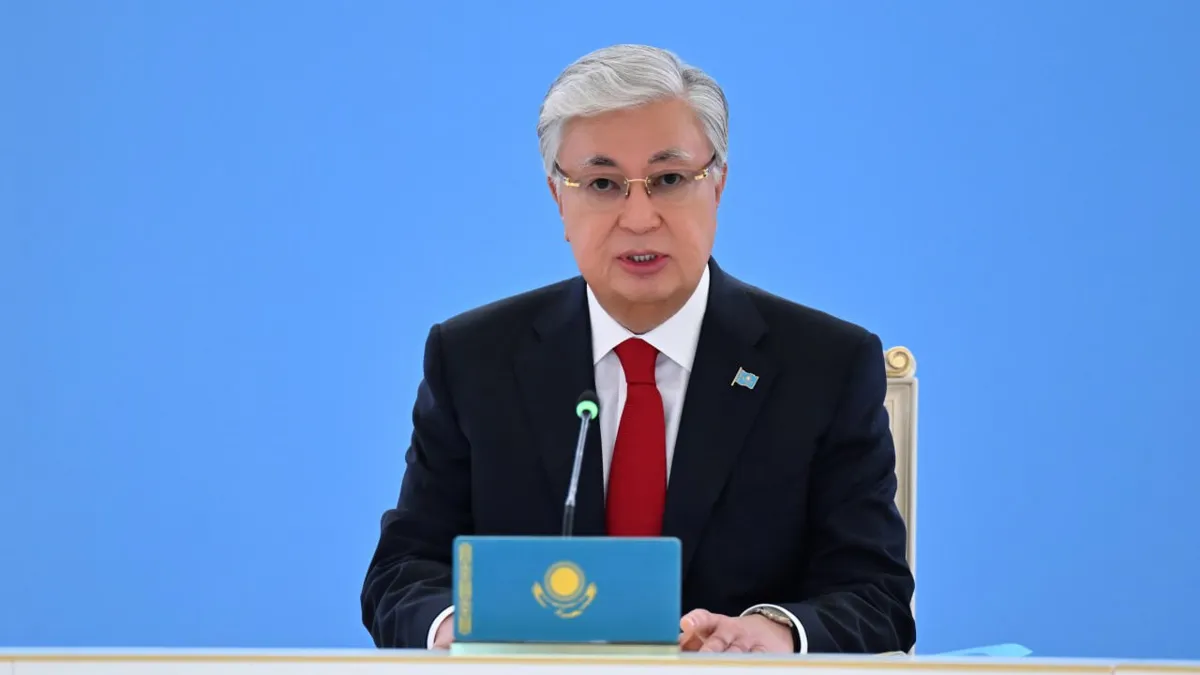 Президент Казахстана Касым-Жомарт Токаев