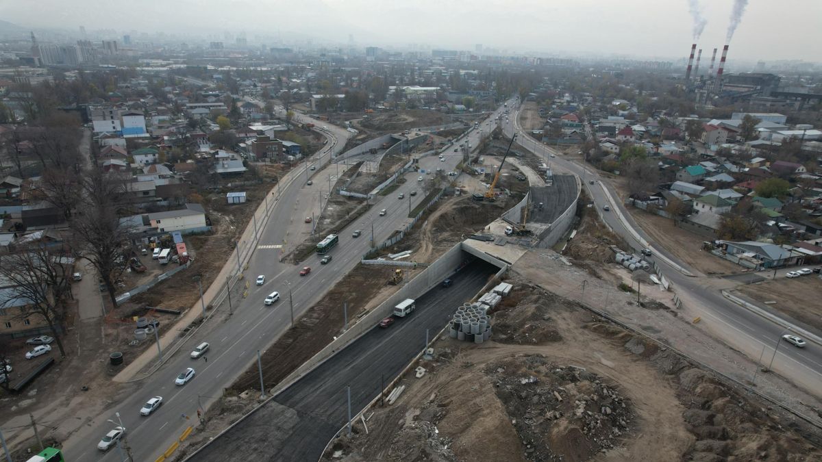 дороги развязки Алматы