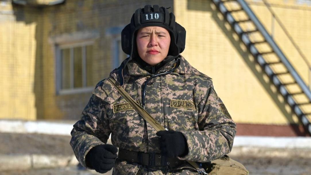 Учения танкистов на полигоне «Матыбулак»