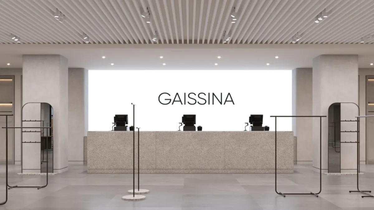 Дизайн-проект бутика в Москве Gaissina