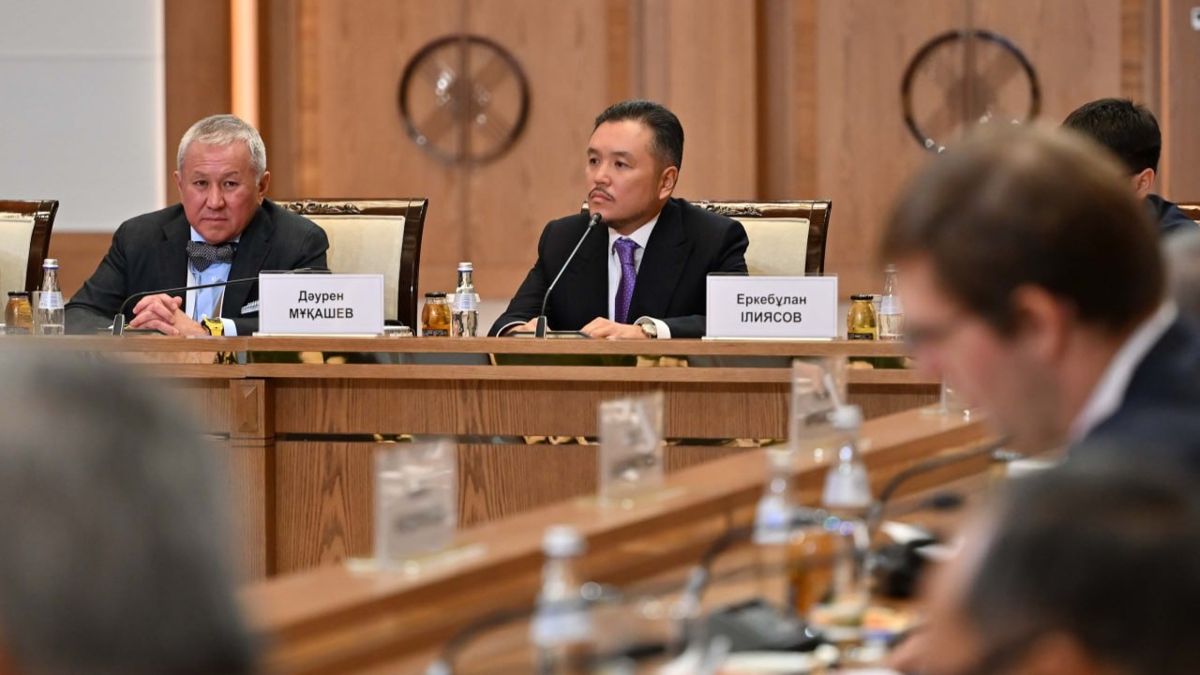 Слева направо: Нурлан Смагулов, Даурен Мукашев Нурлан Смагулов, Даурен Мукашев