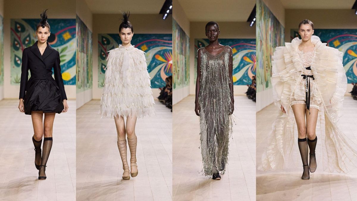Модели Dior Haute Couture сезона «Весна — лето 2025» Модели Dior Haute Couture сезона «Весна — лето 2025»