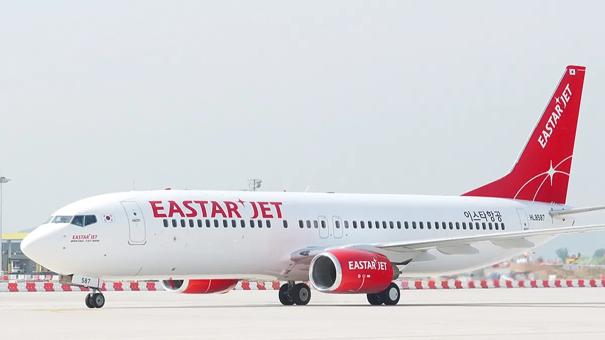 Самолёт авиакомпании Eastar Jet Самолёт авиакомпании Eastar Jet