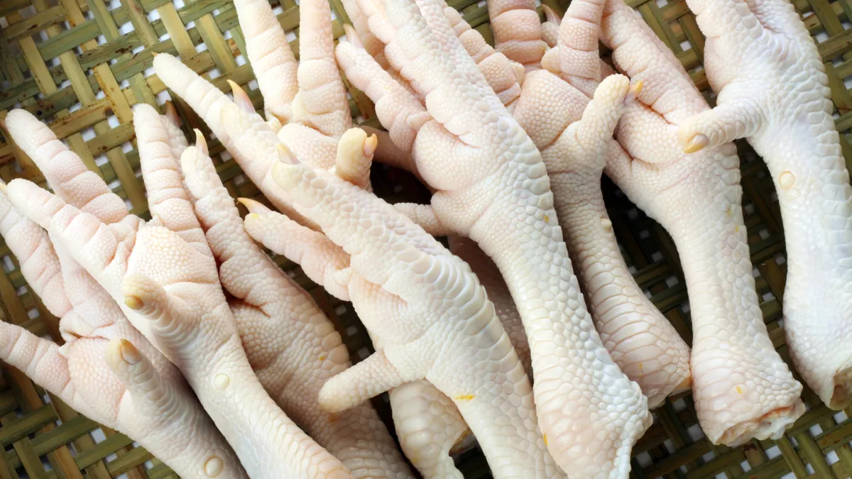 куриные лапки