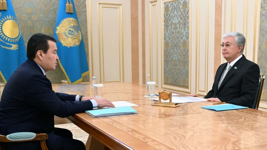 Алихан Смаилов и Касым-Жомарт Токаев Алихан Смаилов и Касым-Жомарт Токаев