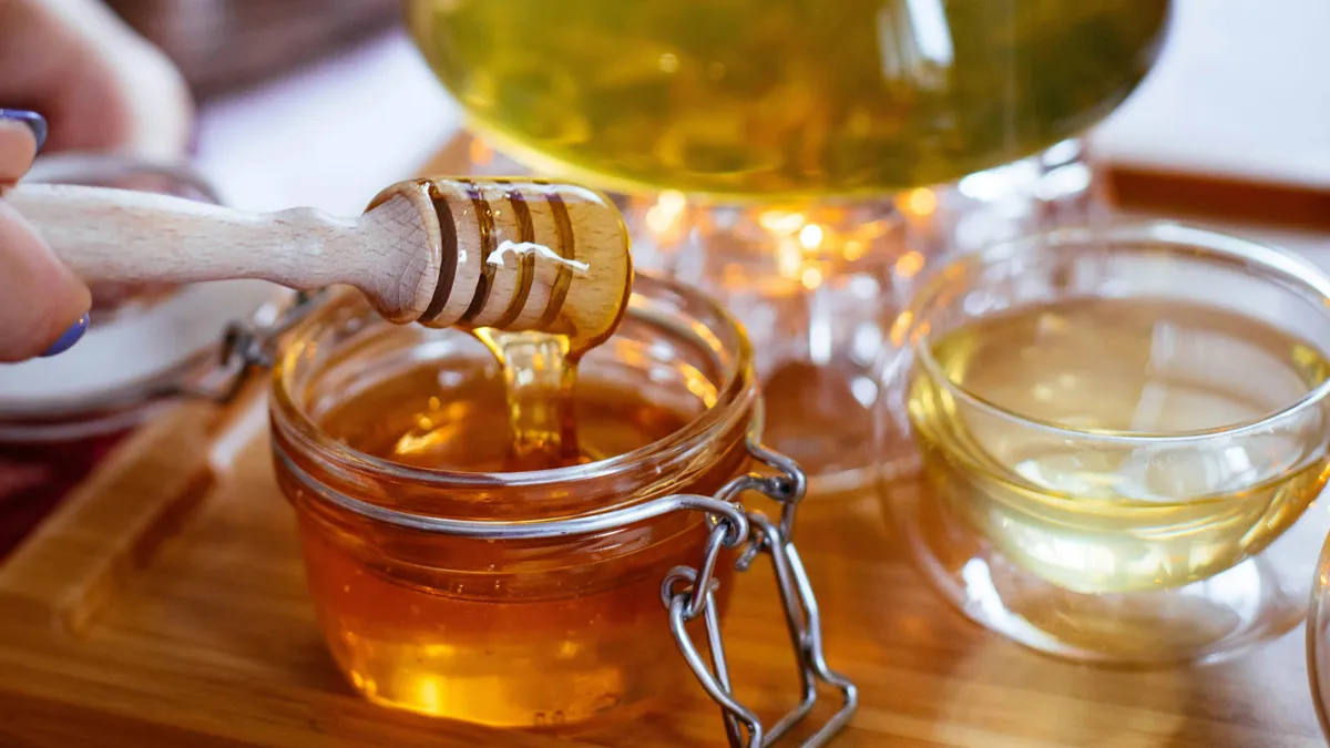 мед в банке 