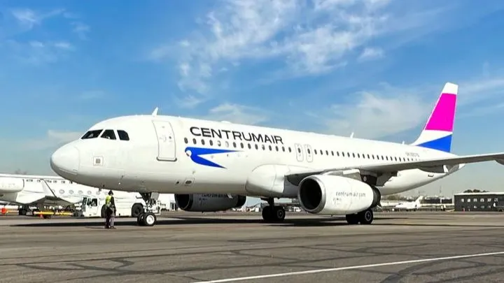 Борт узбекской авиакомпании Centrum Air