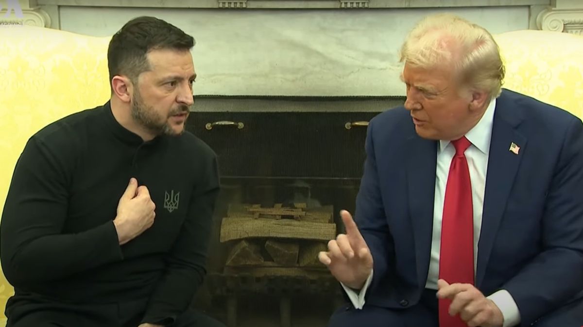 Владимир Зеленский и Дональд Трамп Владимир Зеленский и Дональд Трамп