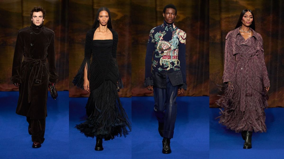 Лондонцы в творчестве Burberry Модели Burberry на неделе моды в Лондоне 2025