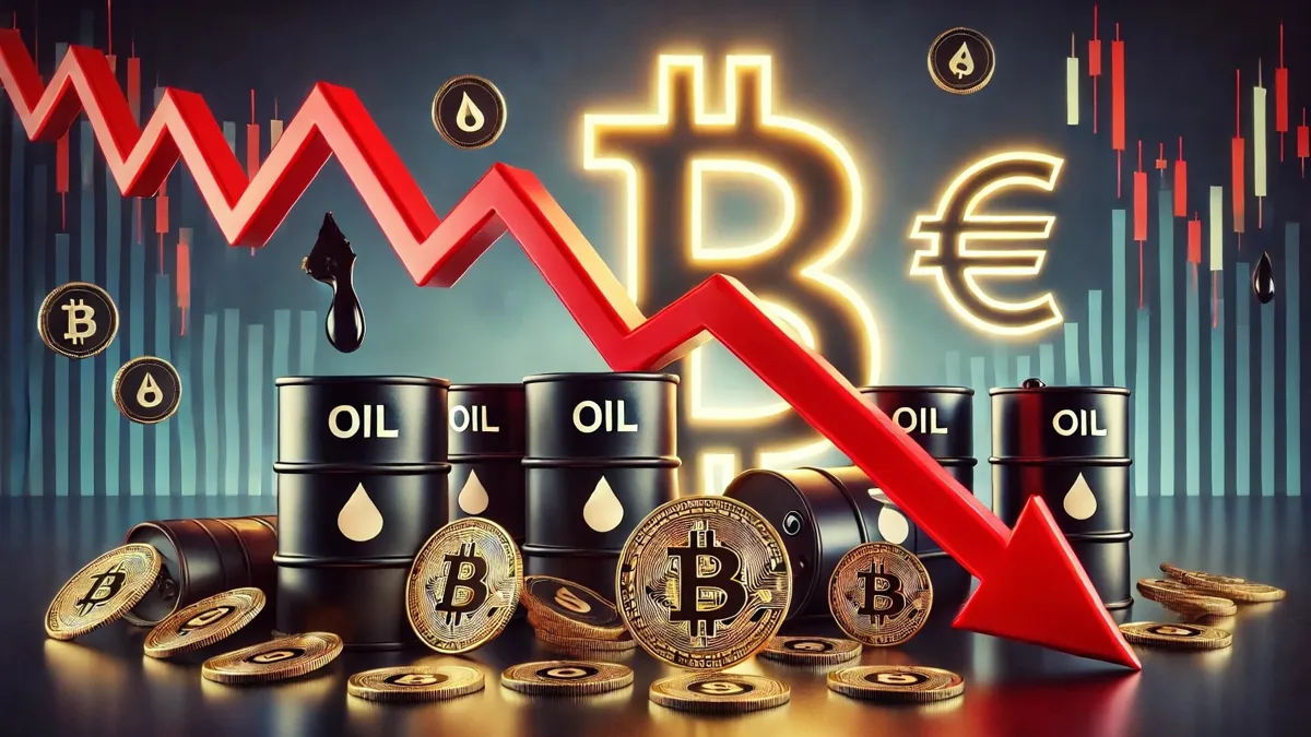 нефть, биткоин, евро, акции