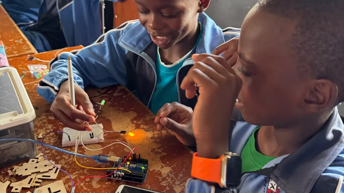 Темнокожие дети