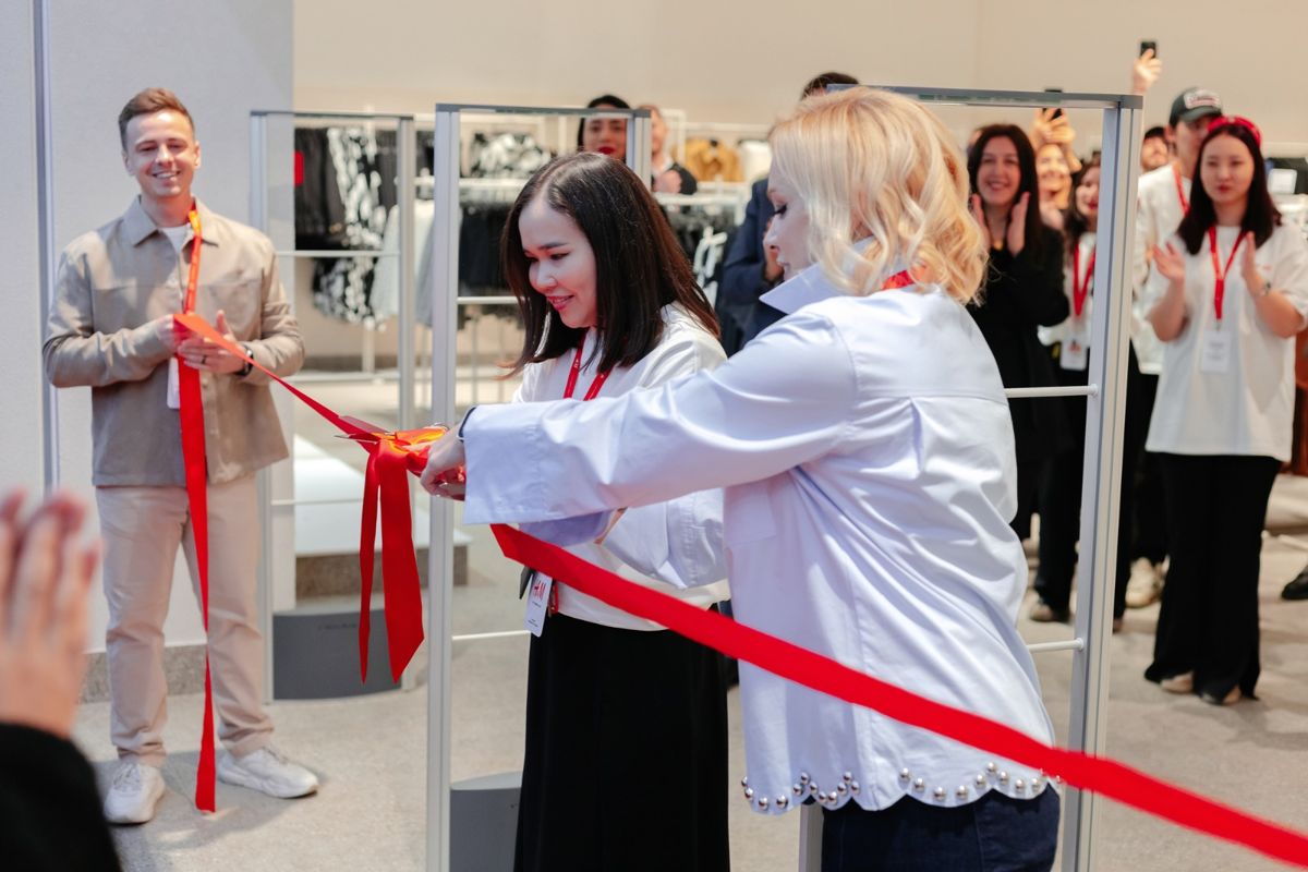 Открытие магазина H&M в Актобе