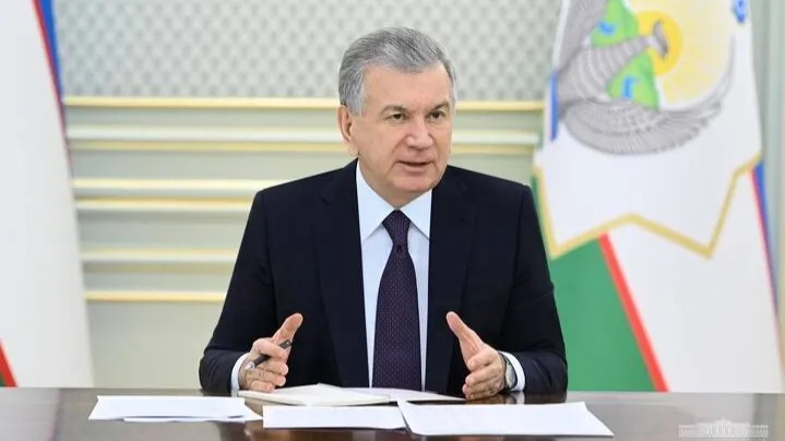 Президент Узбекистана Шавкат Мирзиёев Президент Узбекистана Шавкат Мирзиёев