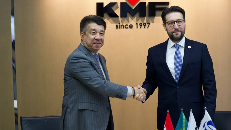 Шалкар Жусупов и Хусейн Озхан