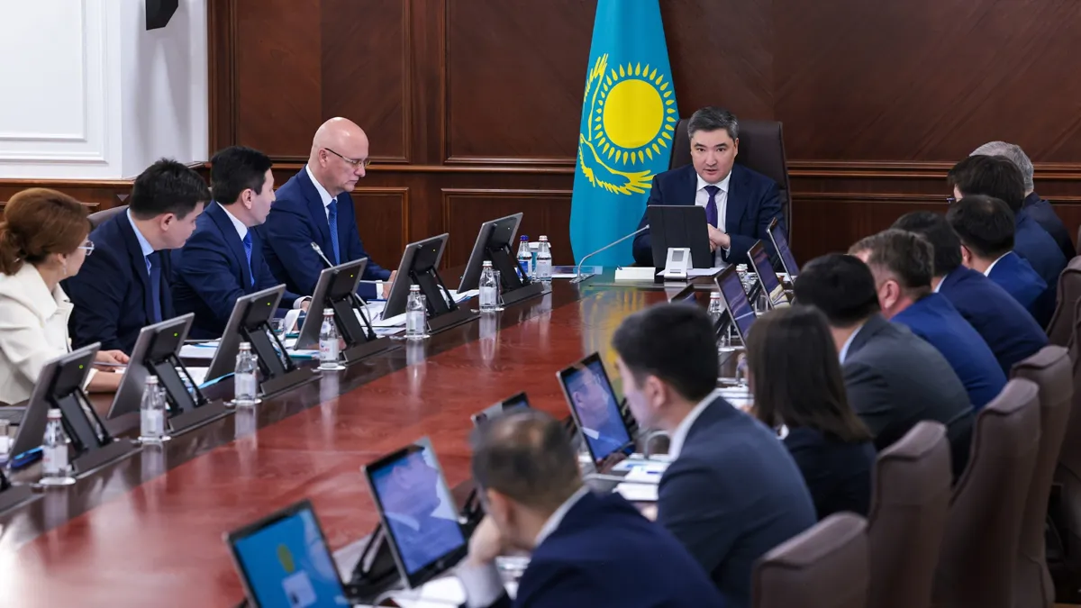 Заседание правительства РК Заседание правительства РК