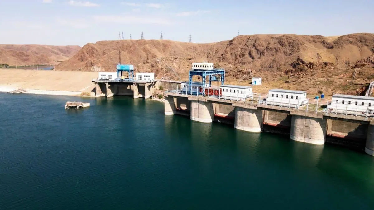 Капшагайское водохранилище Капшагайское водохранилище