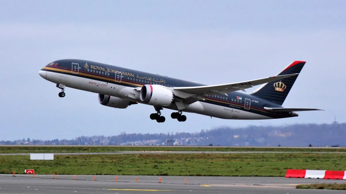Royal Jordanian Airlines Иорданская авиакомпания