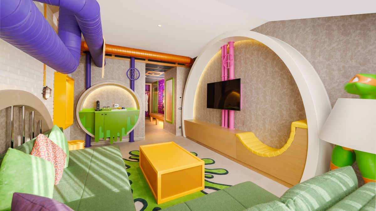 Номер в отделе Nickelodeon