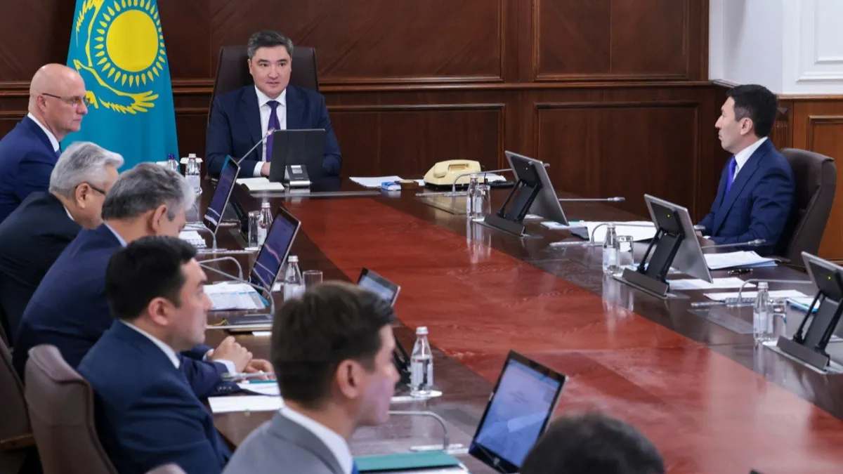 Заседание правительства РК Заседание правительства РК