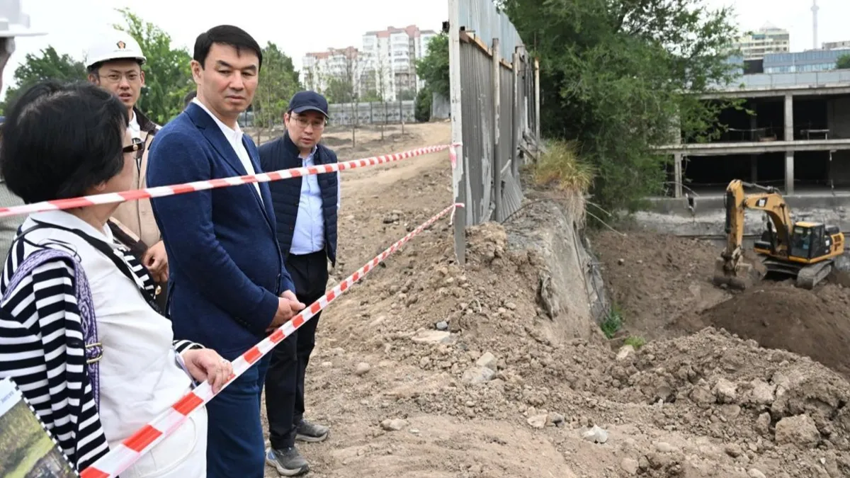 Дархан Сатыбалды, реконструкция в Алматы