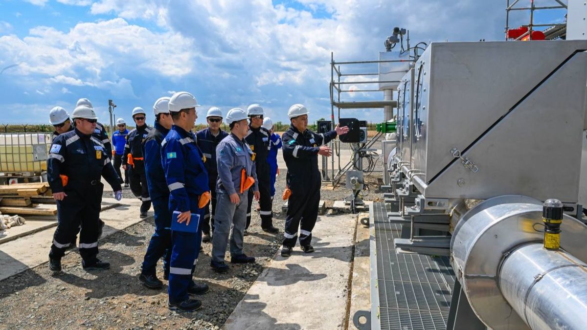 Оборудование скважины месторождения Оборудование газового месторождения