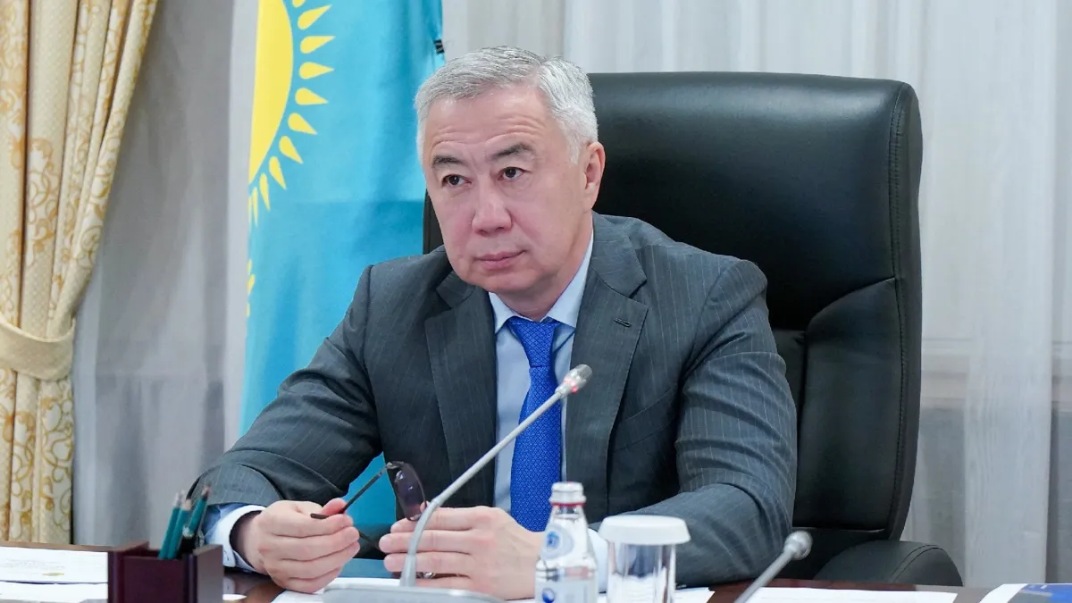 Серик Жумангарин Серик Жумангарин на совещании по Технокала, 21 июня 2025