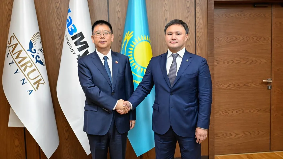  Чжан Даовэй и Асхат Касенов