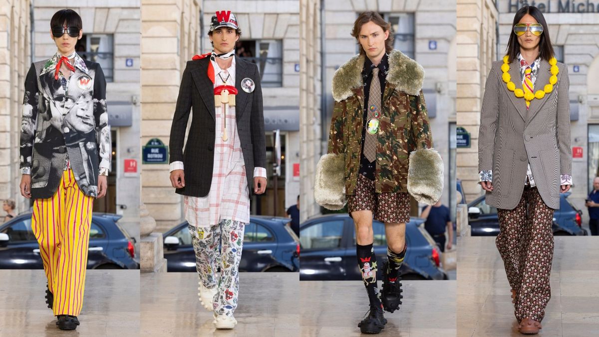Преувеличенные детали Walter Van Beirendonck Модели Walter Van Beirendonck