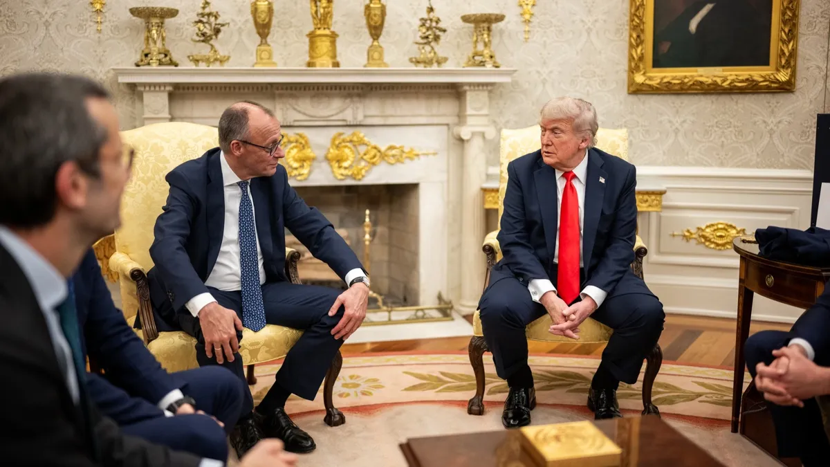 Фридрих Мерц, Дональд Трамп