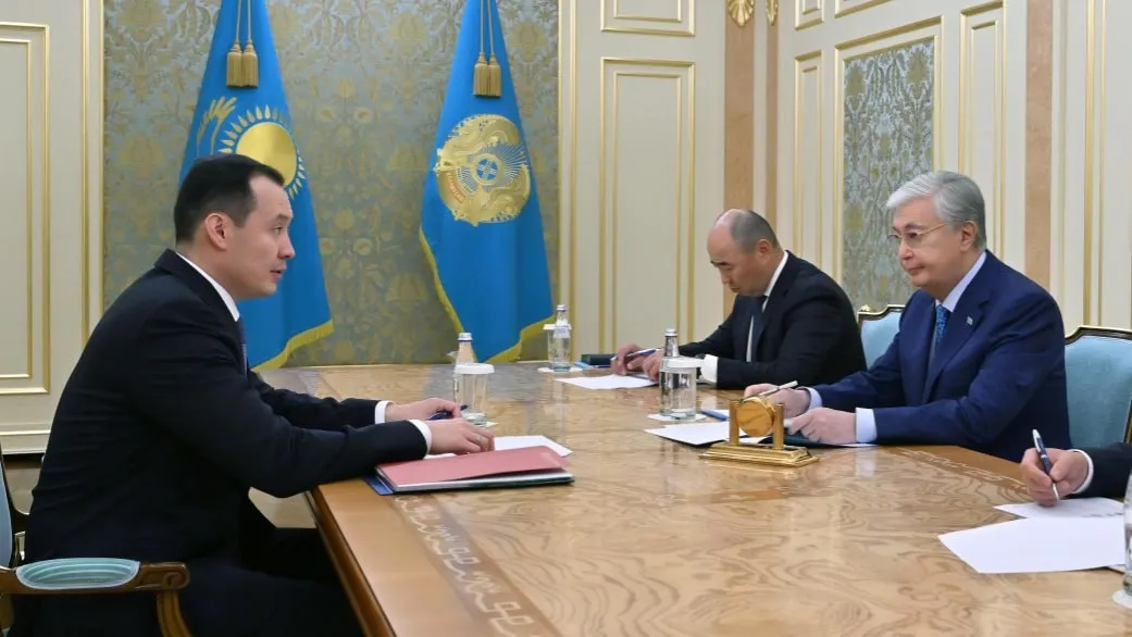 Санжар Жаркешов, Канат Шарлапаев и Касым-Жомарт Токаев