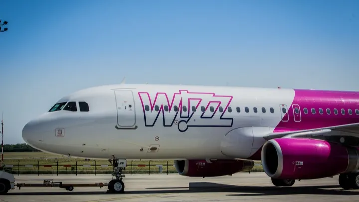 Казахстанцы активно пользуются услугами лоукостера Самолет Wizz air