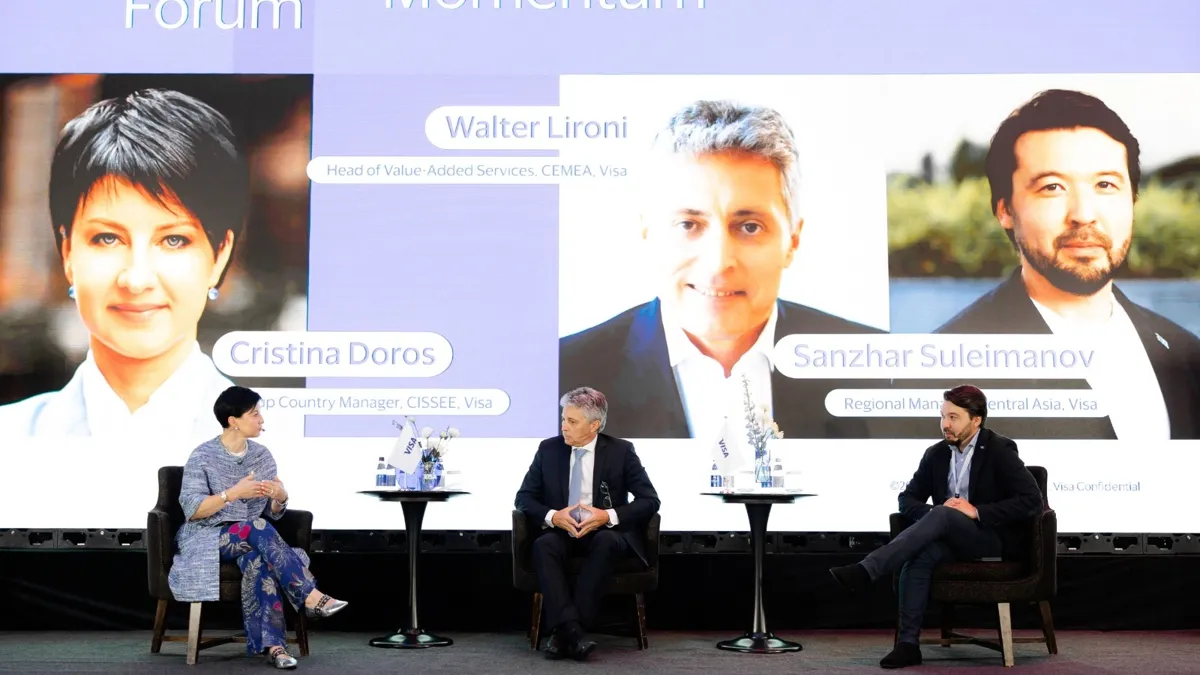 Уолтер Лирони на Visa Protect Forum 2025 Уолтер Лирони, старший вице-президент, руководитель направления дополнительных услуг Visa в регионе Центральной и Восточной Европы, Ближнего Востока и Африки