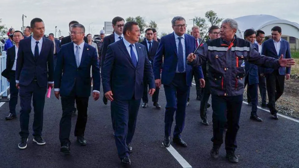 Осмотр площадки для строительства ТЭЦ в Кокшетау