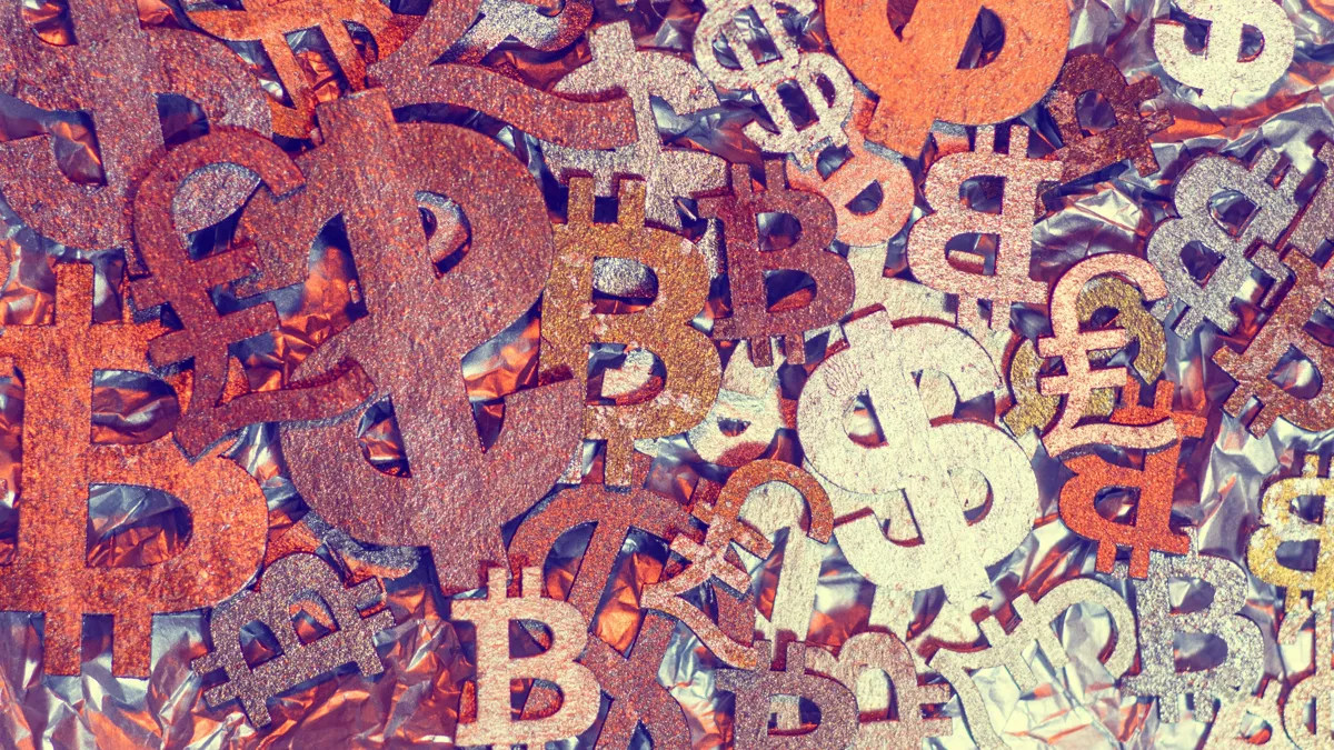 A new variable is poised to reshape the global monetary order: data integrity Символы разных валют, хаос в валютах, криптовалюты