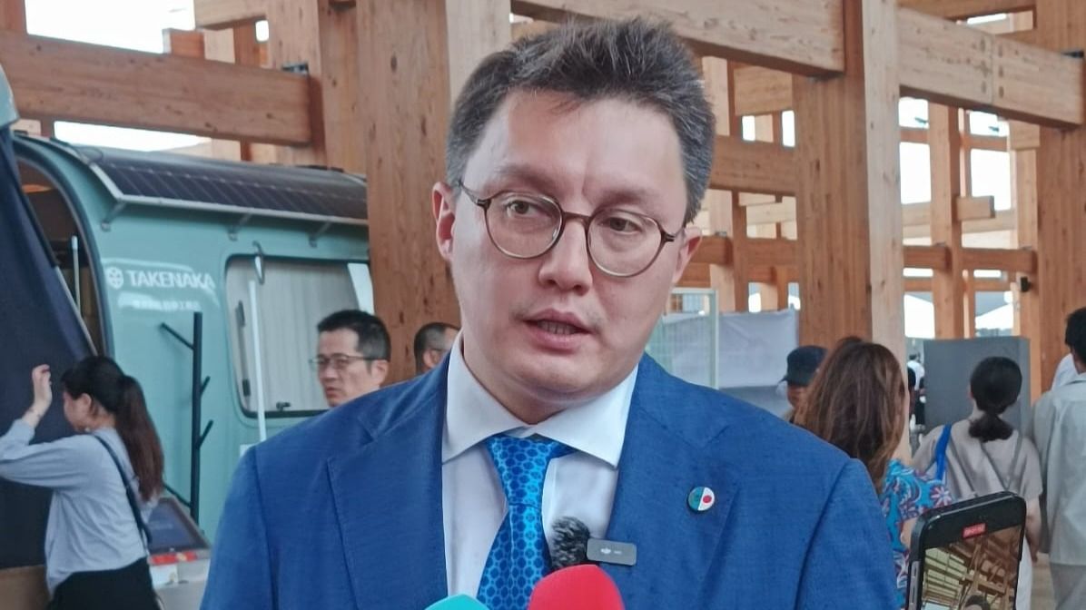 Комиссар — первый заместитель председателя правления НК QazExpoCongress Даулет Еркимбаев