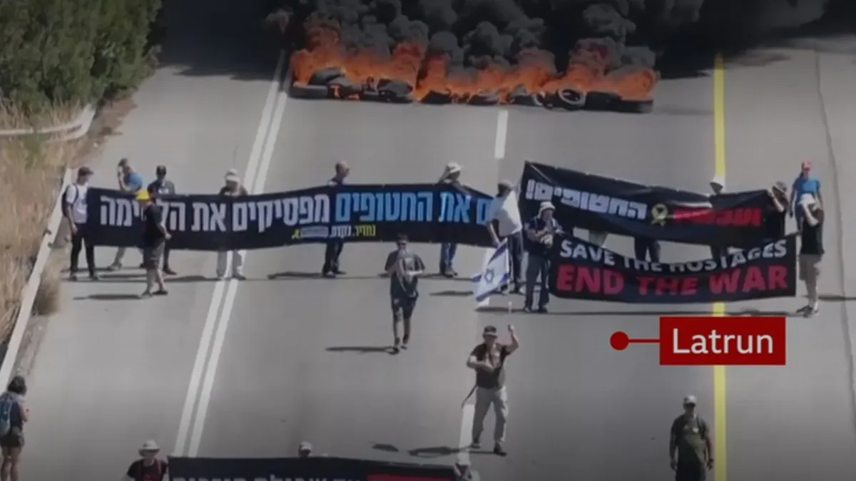 Протесты в Израиле