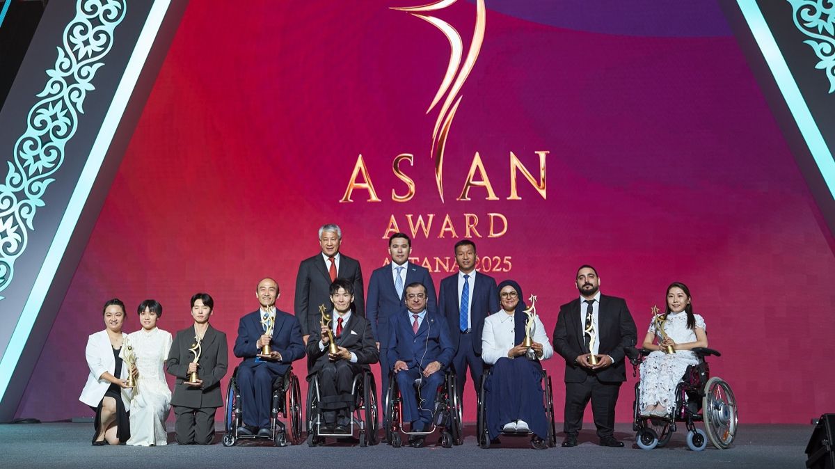 Участники церемонии Asian Award 
