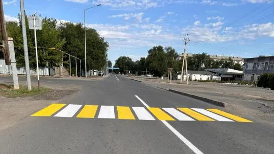 Реконструкция дороги в области Жетісу